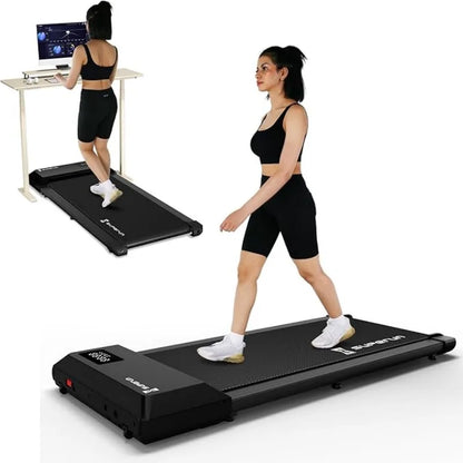Ultra-Slim Under-Desk Treadmill with Digital Display