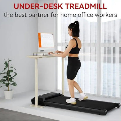 Ultra-Slim Under-Desk Treadmill with Digital Display