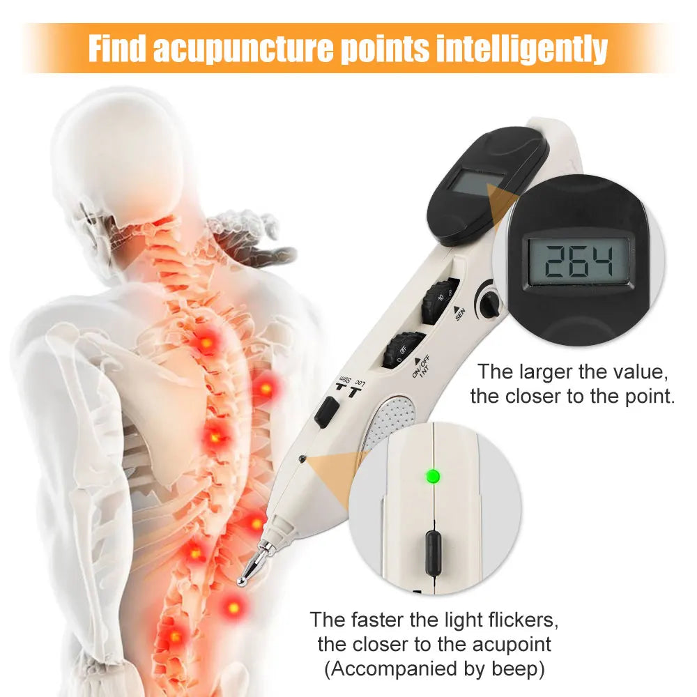 Electronic Acupuncture  Point Detector - Wellness and Tech