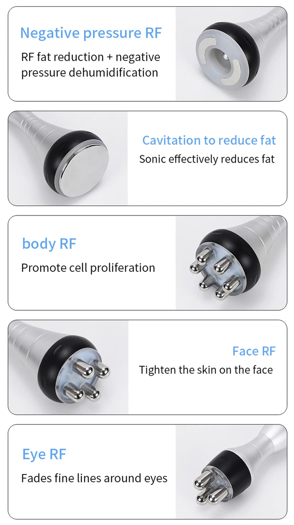 Newest 9 In 1 Lipolaser Cavitation Slimming Machine - RF Skin Lifting Radio Frequency - Wellness and Tech