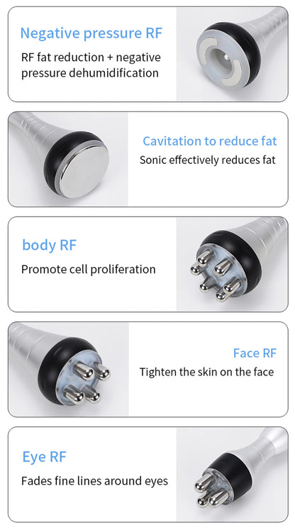 Newest 9 In 1 Lipolaser Cavitation Slimming Machine - RF Skin Lifting Radio Frequency - Wellness and Tech