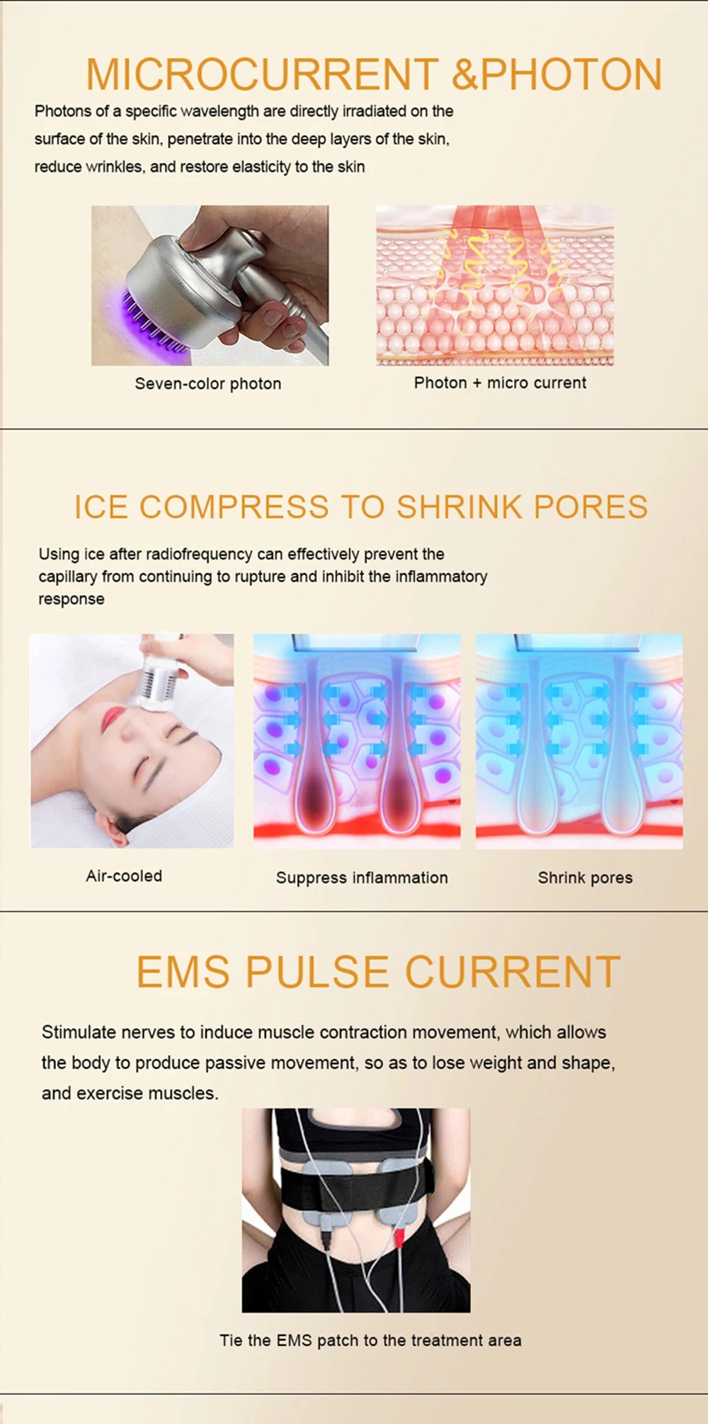 Newest 9 In 1 Lipolaser Cavitation Slimming Machine - RF Skin Lifting Radio Frequency - Wellness and Tech