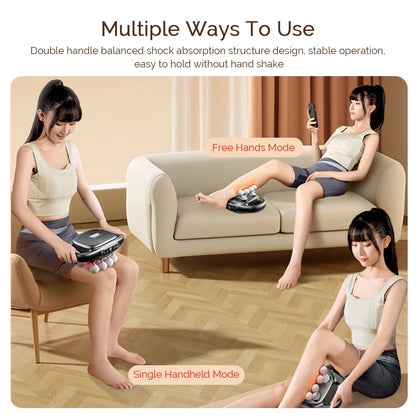 16 Head Fascia Gun High Frequency Vibration Body Massage Machine - Wellness and Tech