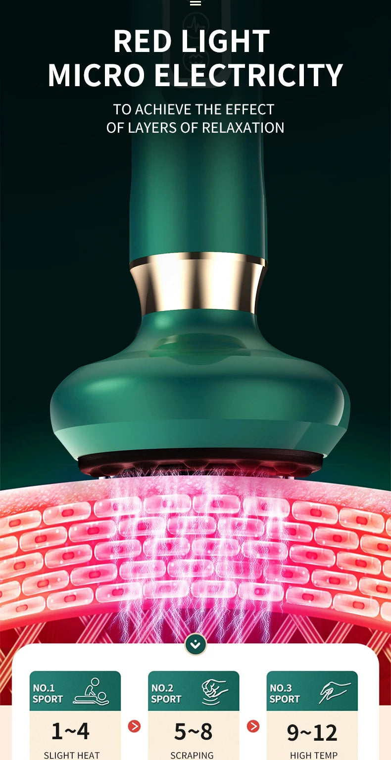 Electric Cupping Massager | Anti-Cellulite Vacuum Suction Cup - Wellness and Tech