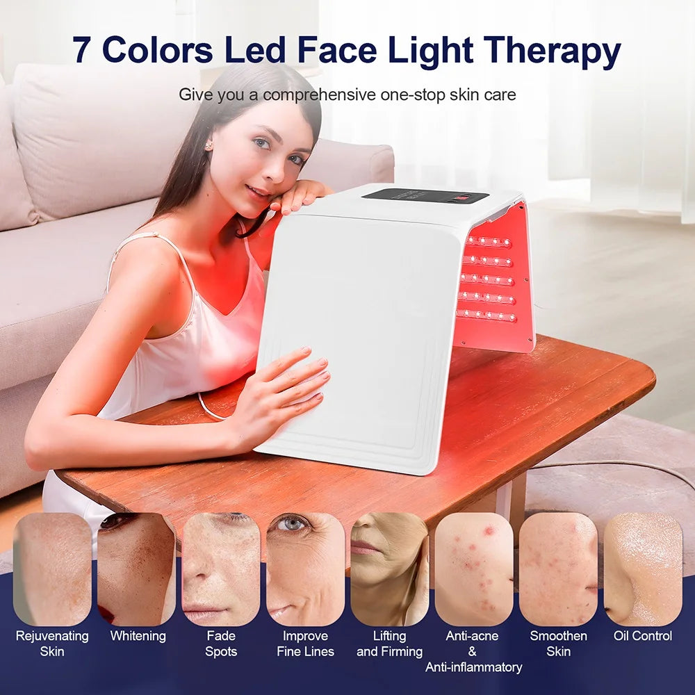 Nano Spray LED light for Face and Body Skin Care Treatment - Wellness and Tech