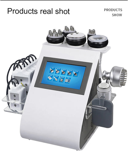 Newest 9 In 1 Lipolaser Cavitation Slimming Machine - RF Skin Lifting Radio Frequency - Wellness and Tech