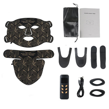 8 Colours Facial and Neck LED Mask - Wellness and Tech