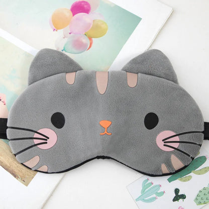 Cute Sleeping Mask - Animal Faces - Wellness and Tech