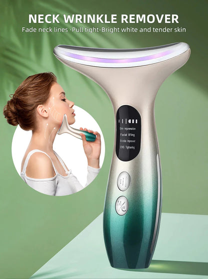 RF Skin Tightening | Face Lifting Device for Wrinkle | Anti Aging Ems Skin Rejuvenation - Wellness and Tech