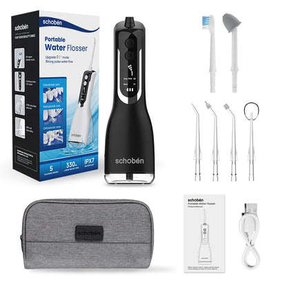 Adult Portable Oral Irrigator - Water Flosser - Wellness and Tech