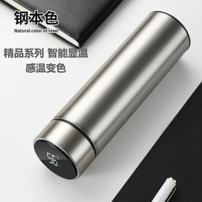 500ML Thermos Bottle | Smart Cup Digital with Temperature Display| Thermos Bottle Long-lasting Heat