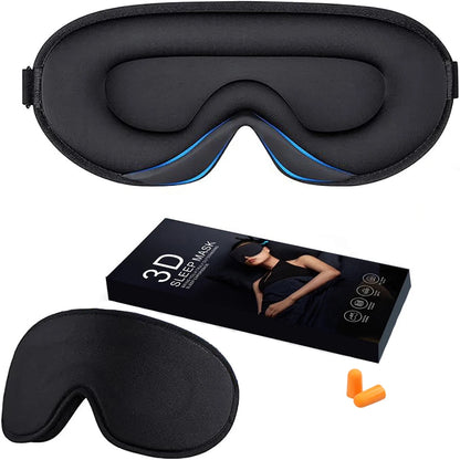 2pcs Total Blackout 3D Sleeping Mask - Wellness and Tech