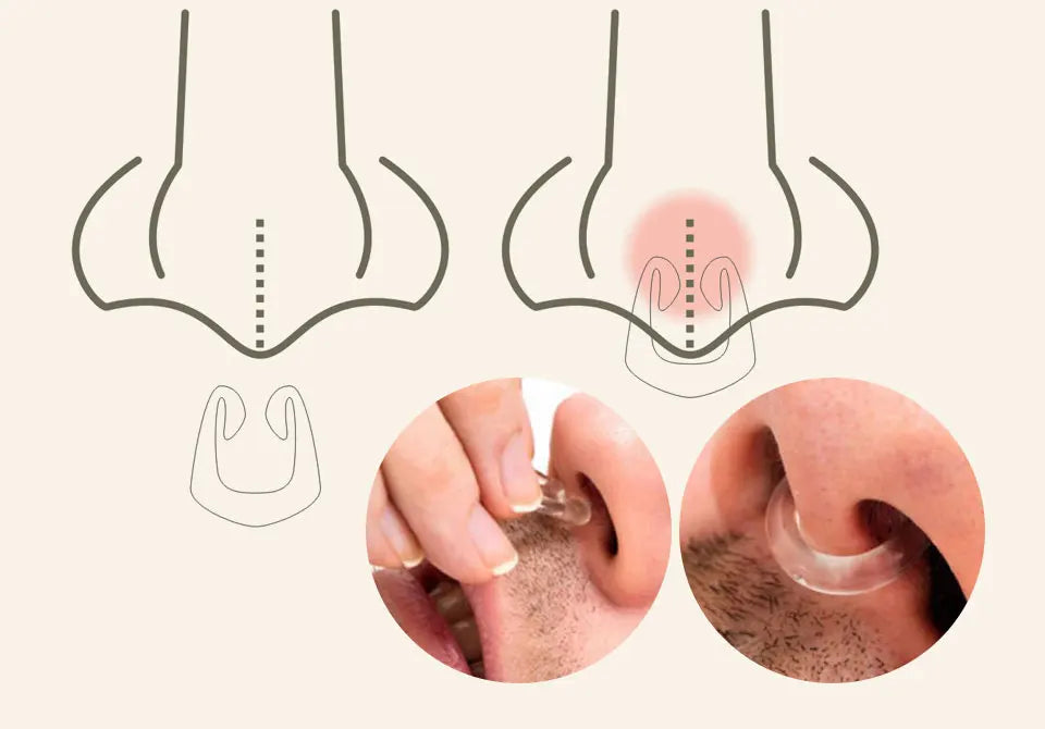 Magnetic Anti Snore Nose Clip - Wellness and Tech