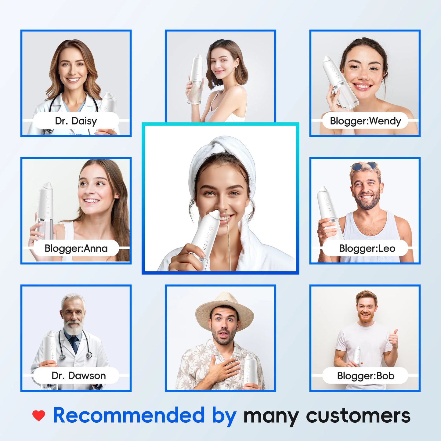 Pulsating Sinus Rinse irrigator - Wellness and Tech