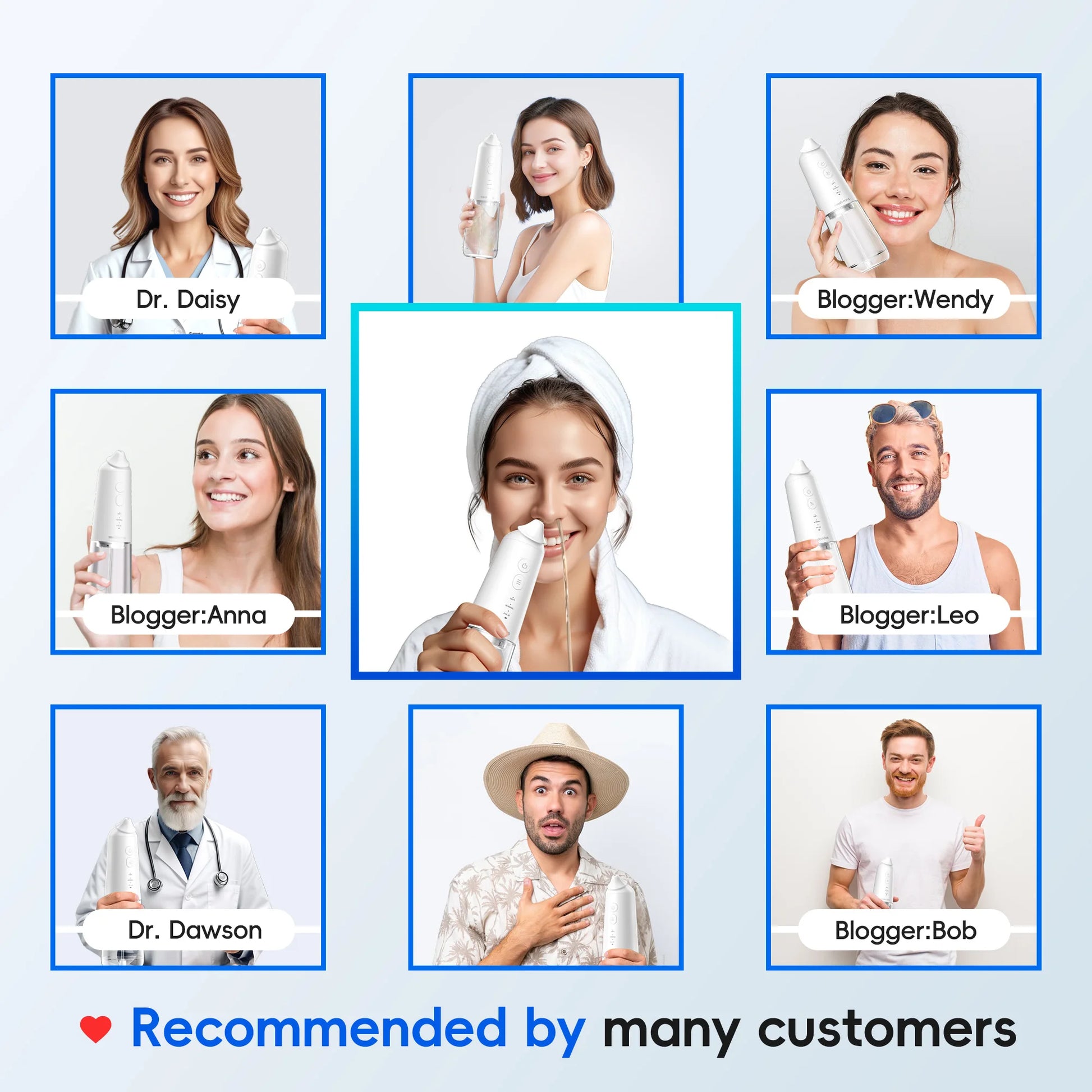 Pulsating Sinus Rinse irrigator - Wellness and Tech