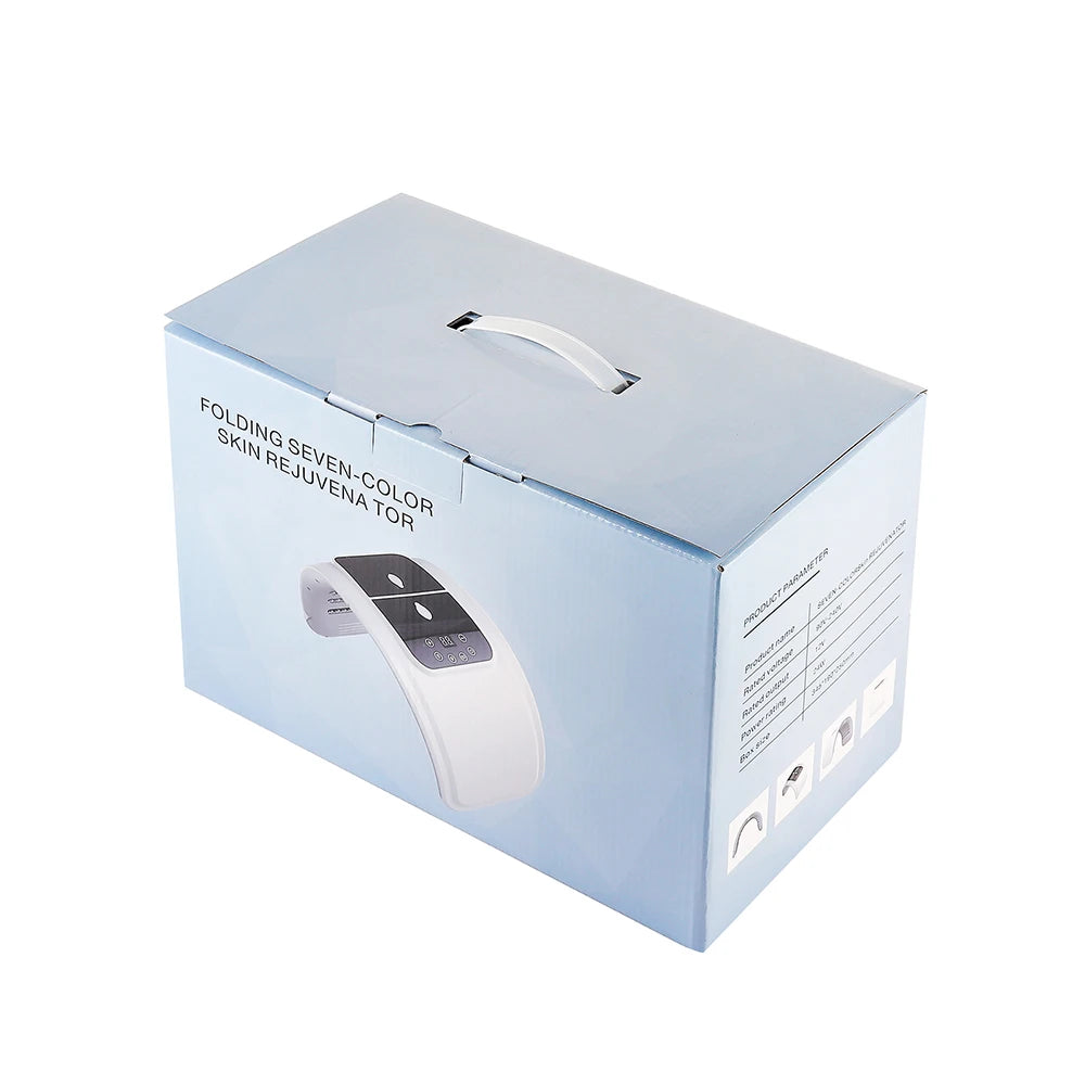 7 Colors LED Photon Machine With Nano Spray | Skin Moisturizing - Wellness and Tech