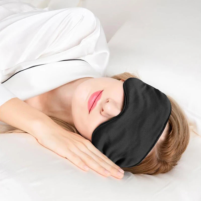 Silk Sleep Mask | Eye Cover - Wellness and Tech
