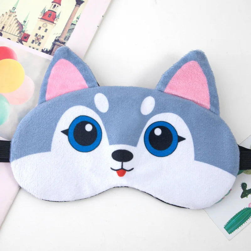 Cute Sleeping Mask - Animal Faces - Wellness and Tech