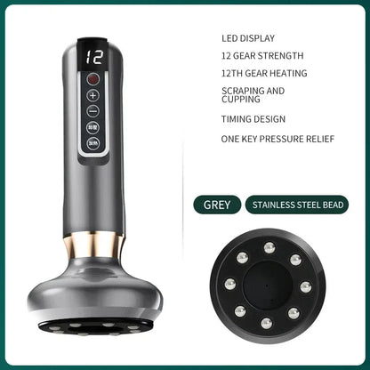 Electric Cupping Massager | Anti-Cellulite Vacuum Suction Cup - Wellness and Tech