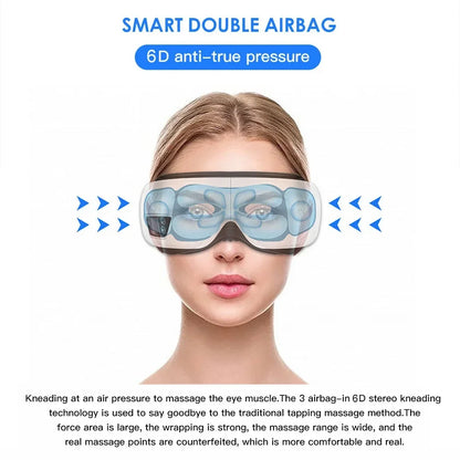 Rechargeable Smart Eye Massager - Wellness and Tech