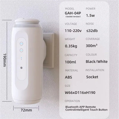 300m³ Smart Wall Plug Aroma Diffuser