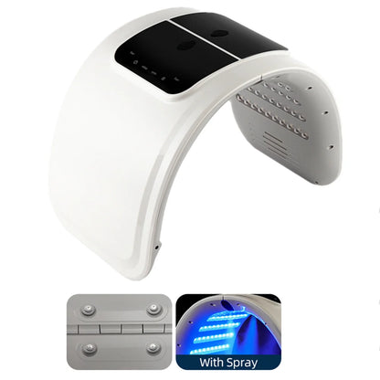 7 Colors LED Photon Machine With Nano Spray | Skin Moisturizing - Wellness and Tech