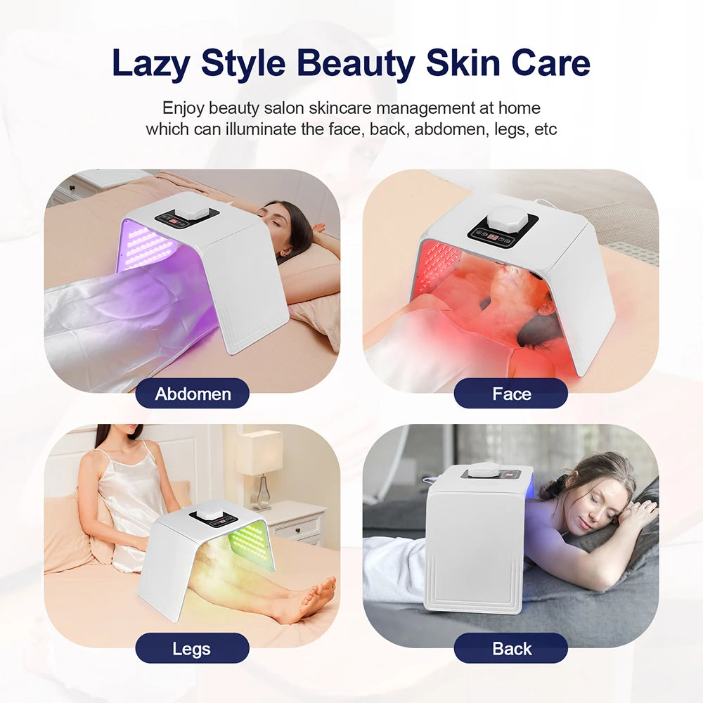 Nano Spray LED light for Face and Body Skin Care Treatment - Wellness and Tech