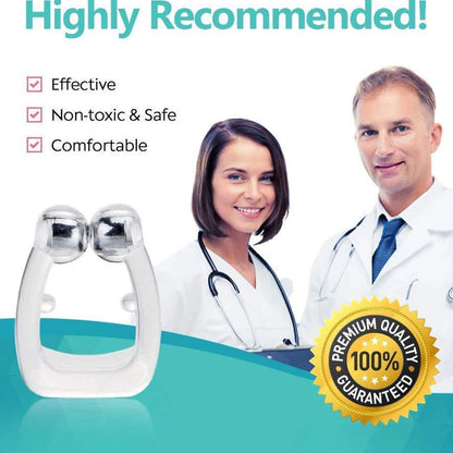 Magnetic Anti Snore Nose Clip - Wellness and Tech