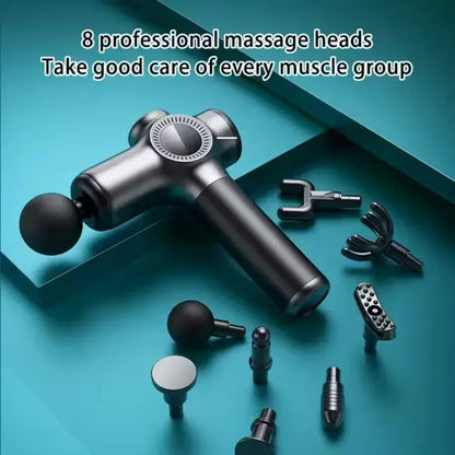 Electric Handheld Muscle Massage Gun - Wellness and Tech