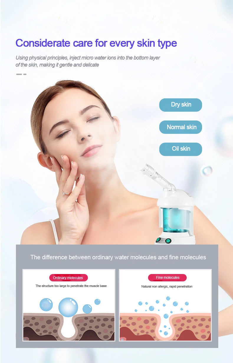 Professional Facial Steam Sprayer - Wellness and Tech