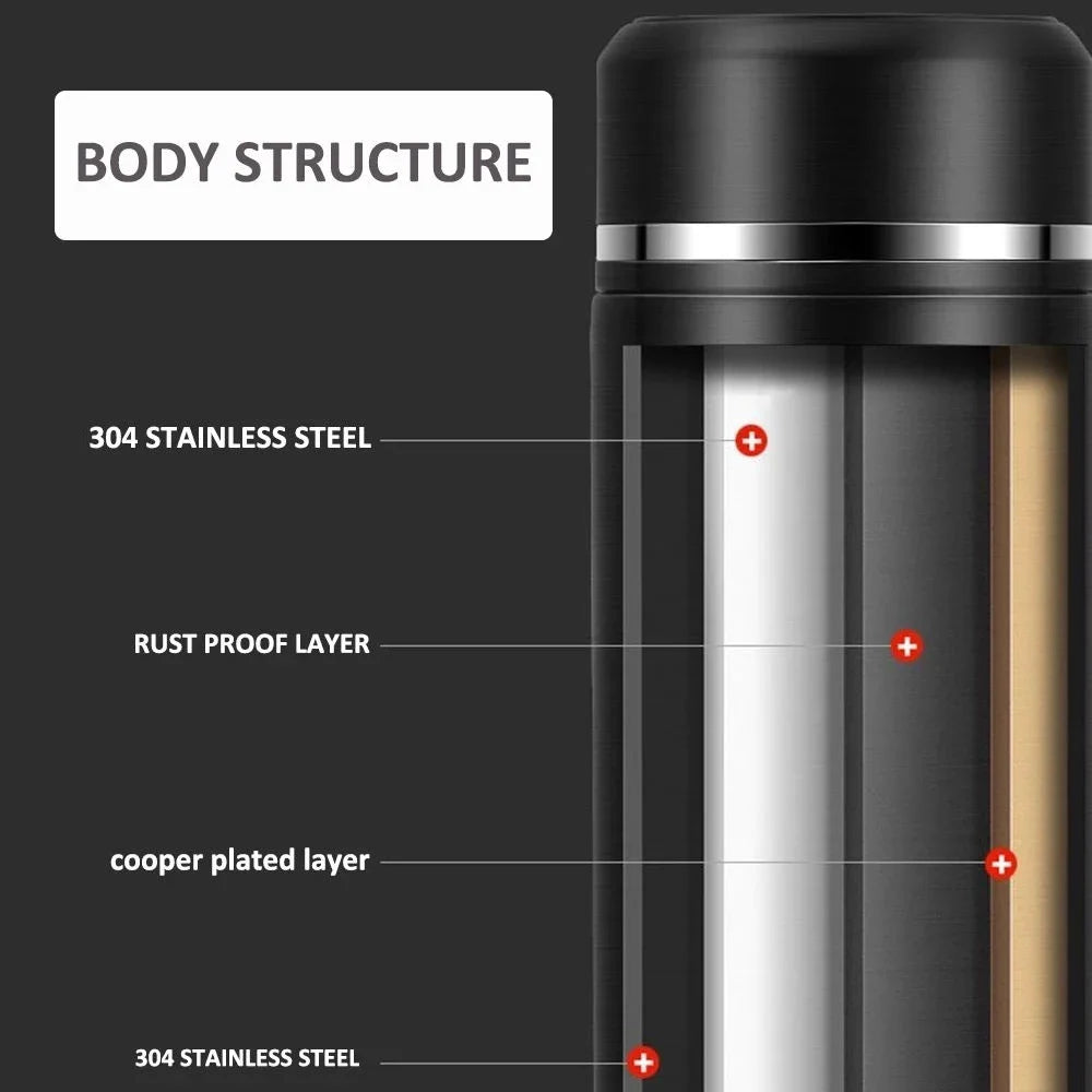 500ML Thermos Bottle | Smart Cup Digital with Temperature Display| Thermos Bottle Long-lasting Heat