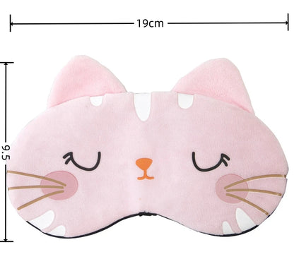 Cute Sleeping Mask - Animal Faces - Wellness and Tech